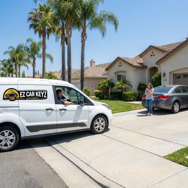 Mini parked and ready in San Diego County