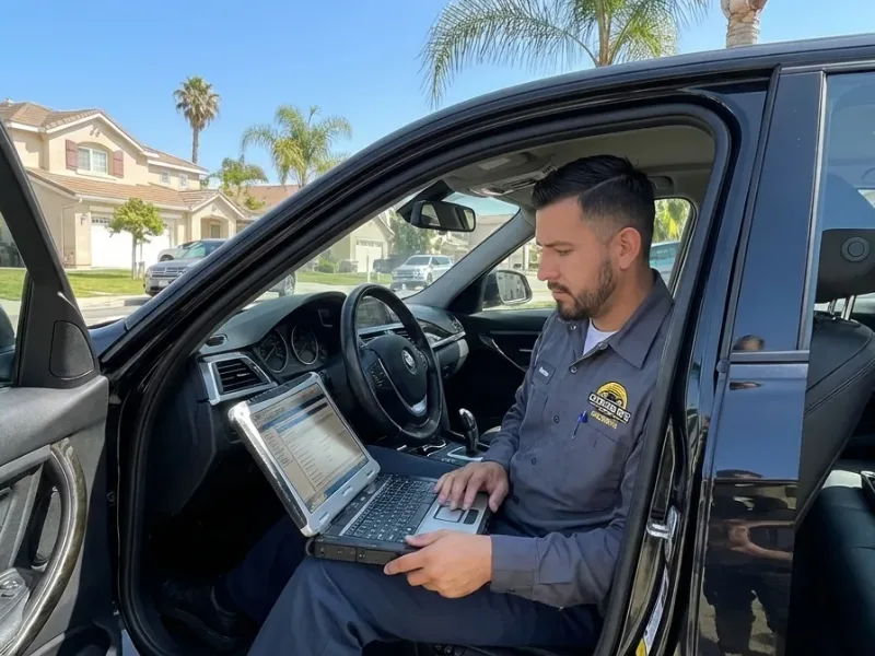 BMW immobilizer key sync in San Diego County