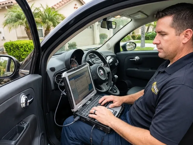 Fiat immobilizer key sync in San Diego County