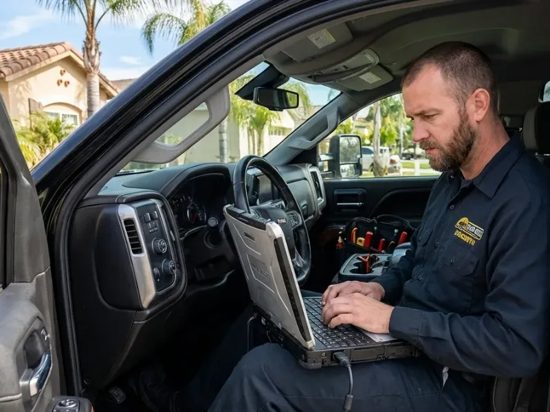 GMC immobilizer key sync in San Diego County