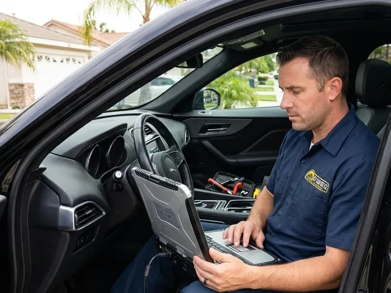 Jaguar immobilizer key sync in San Diego County