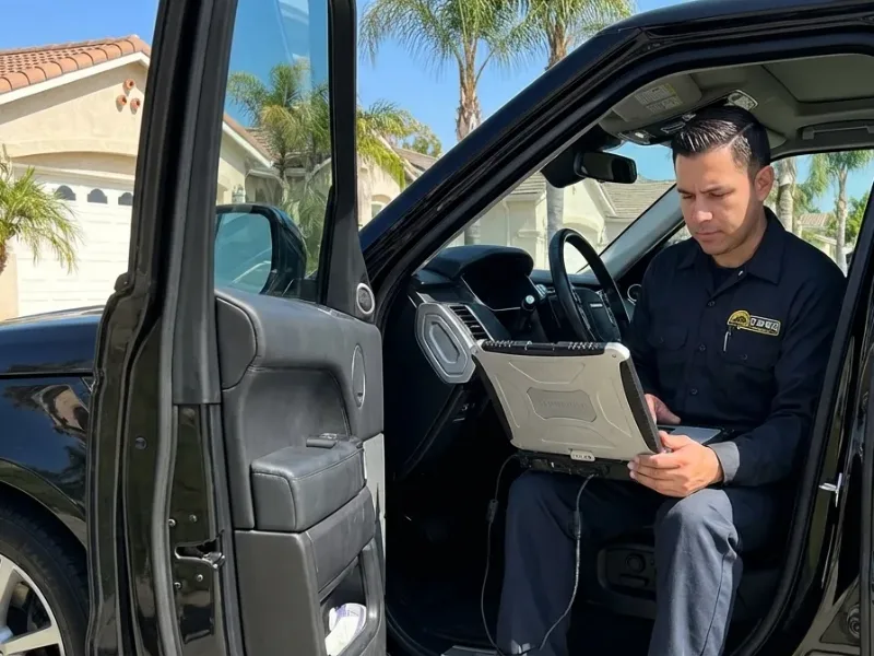 Land Rover immobilizer key sync in San Diego County