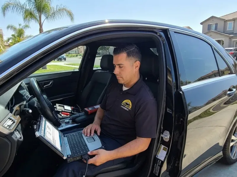 Mercedes-Benz immobilizer key sync in San Diego County