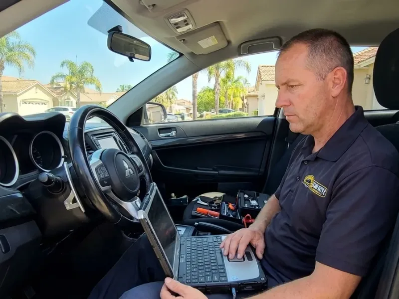 Mitsubishi immobilizer key sync in San Diego County