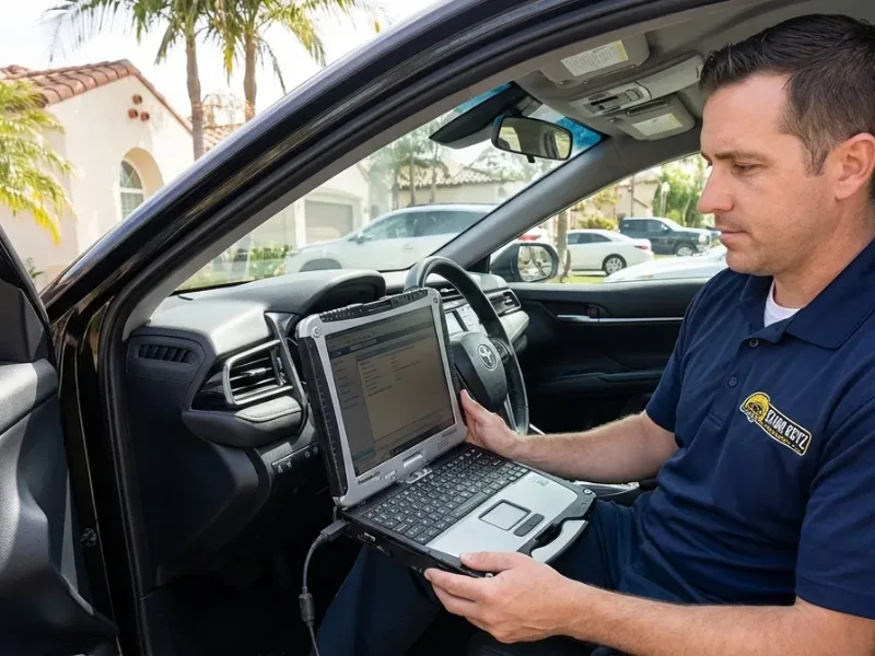 Toyota immobilizer key sync in San Diego County
