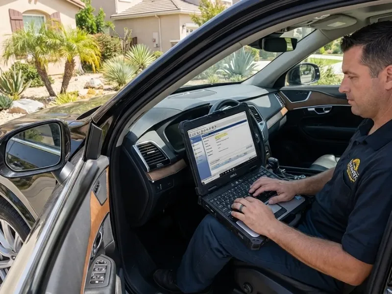 Volvo immobilizer key sync in San Diego County