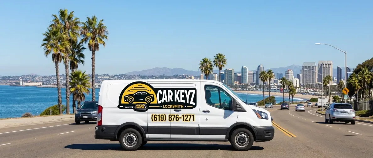 Deville key replacement service area in San Diego County