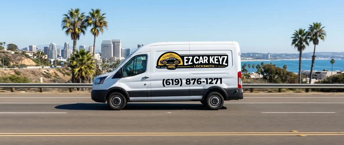 Express key replacement service area in San Diego County