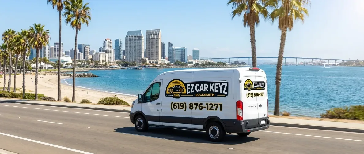 Fiat mobile key service in San Diego County