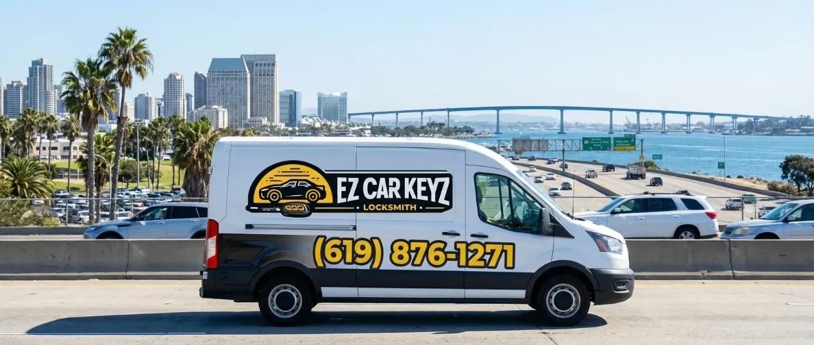 EV6 key replacement service area in San Diego County