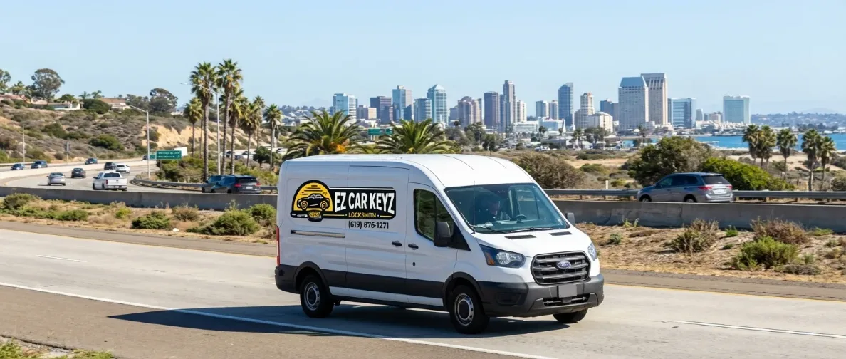 2500 key replacement service area in San Diego County