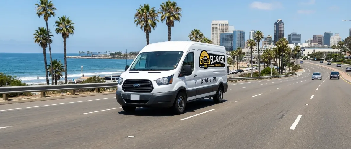 Echo key replacement service area in San Diego County