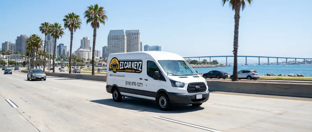 Volvo mobile key service in San Diego County