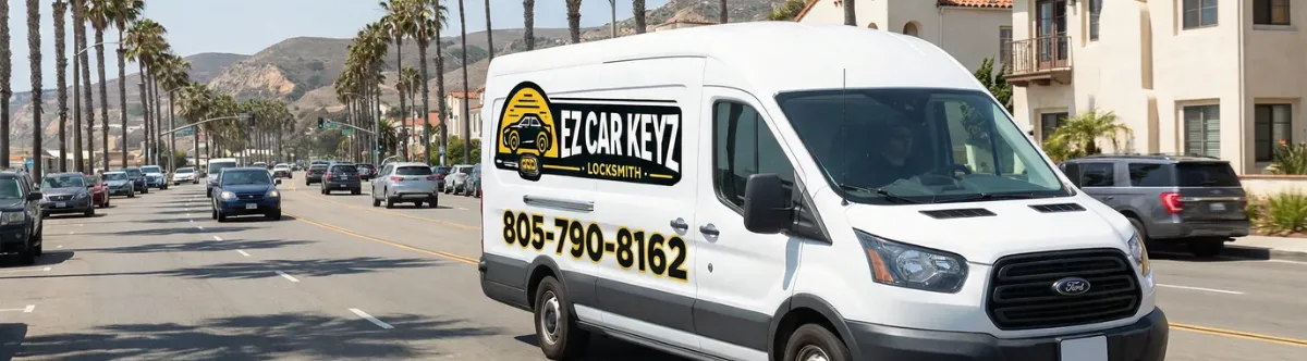 EZ Car Keyz mobile locksmith van