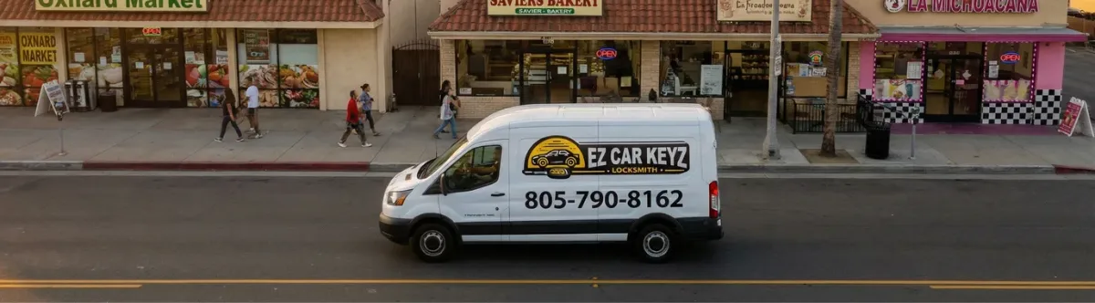 EZ Car Keyz mobile locksmith van
