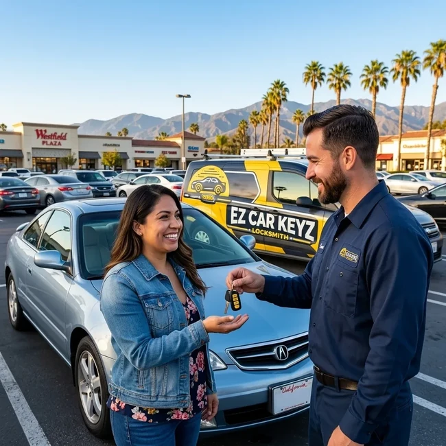 Acura CL key replacement in Ventura County