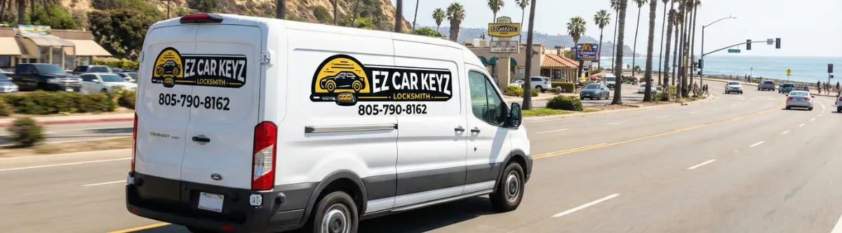 EZ Car Keyz mobile locksmith van