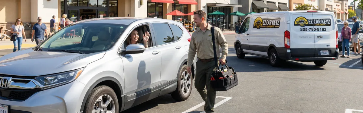 Certified locksmith review for 2013 Acura ILX service by EZ Car Keyz Ventura CA