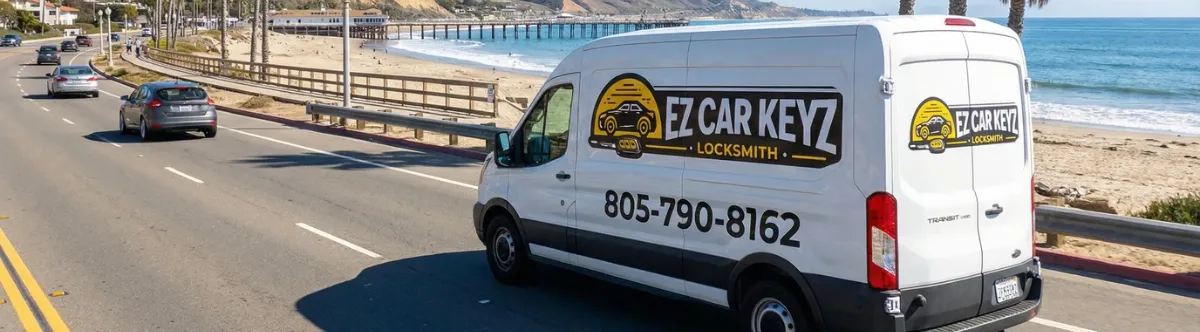 EZ Car Keyz mobile locksmith van