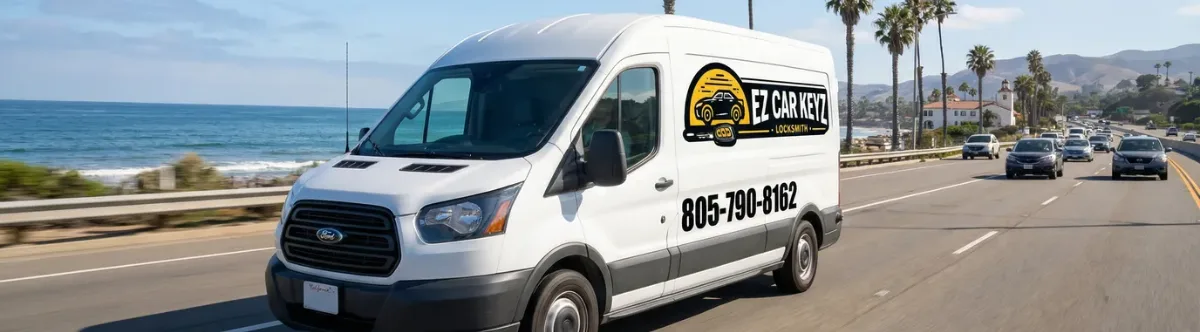 EZ Car Keyz mobile locksmith van