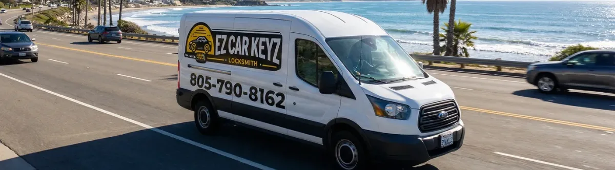 EZ Car Keyz mobile locksmith van