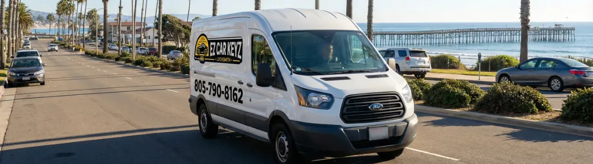 EZ Car Keyz mobile locksmith van