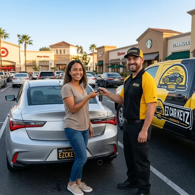 Acura ILX key replacement in Ventura County