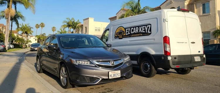 Acura ILX mobile car key service by EZ Car Keyz in Ventura County