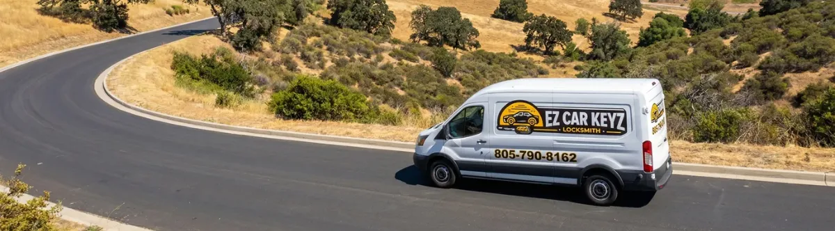 EZ Car Keyz mobile locksmith van