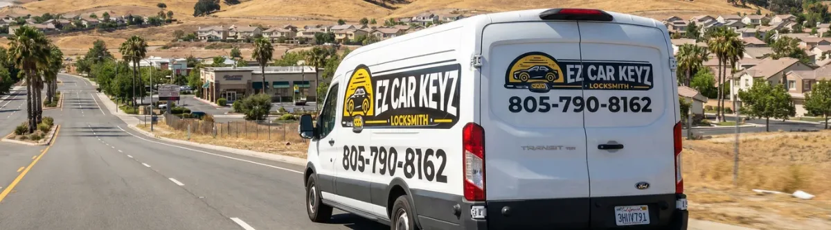 EZ Car Keyz mobile locksmith van
