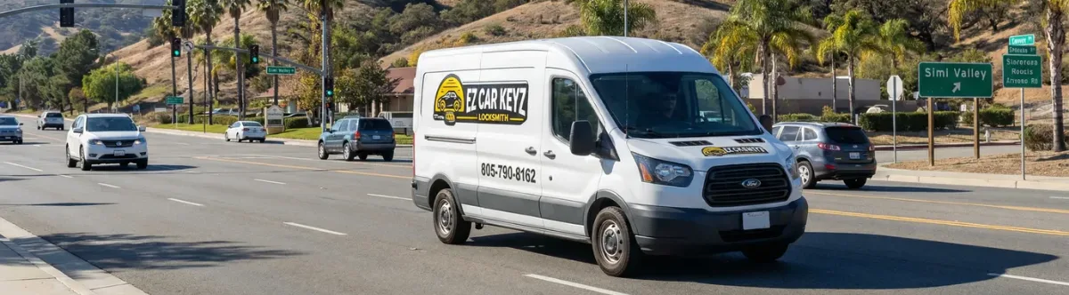 EZ Car Keyz mobile locksmith van