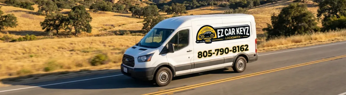 EZ Car Keyz mobile locksmith van