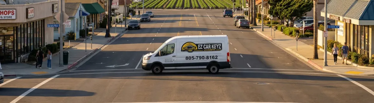 EZ Car Keyz mobile locksmith van