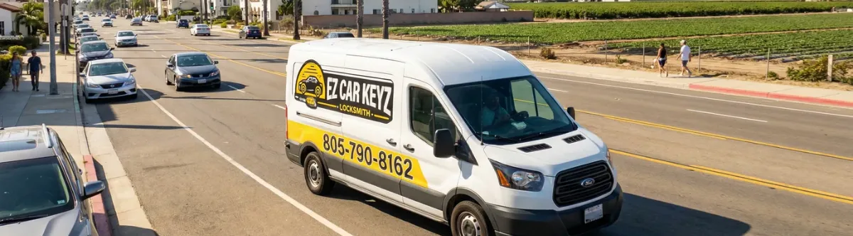 EZ Car Keyz mobile locksmith van