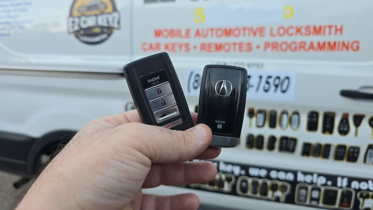 2004 Acura MDX key replacement at half the dealer price in Oxnard CA