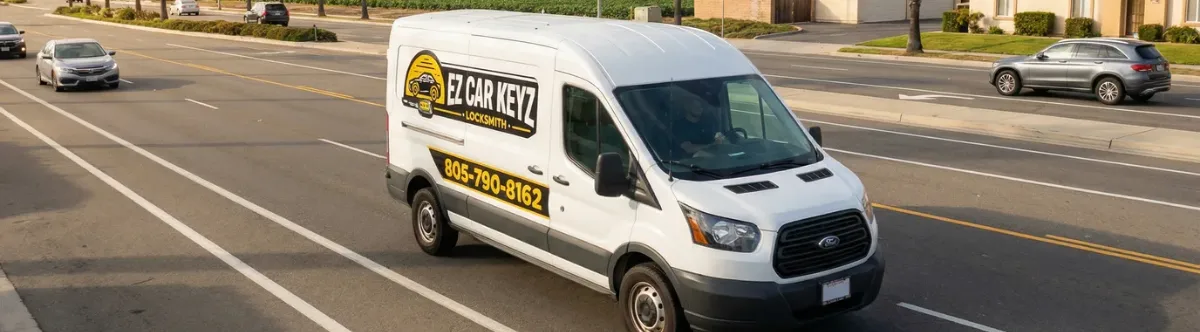 EZ Car Keyz mobile locksmith van