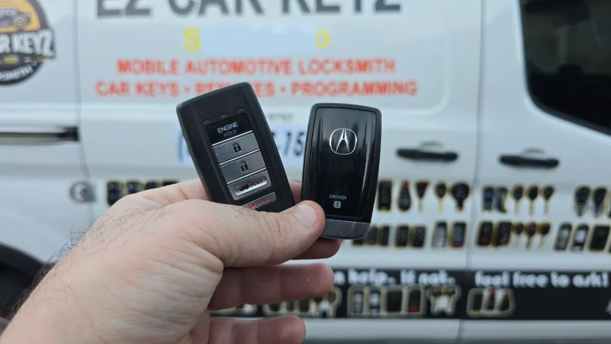 Low cost 2005 Acura MDX car key service by EZ Car Keyz Oxnard CA