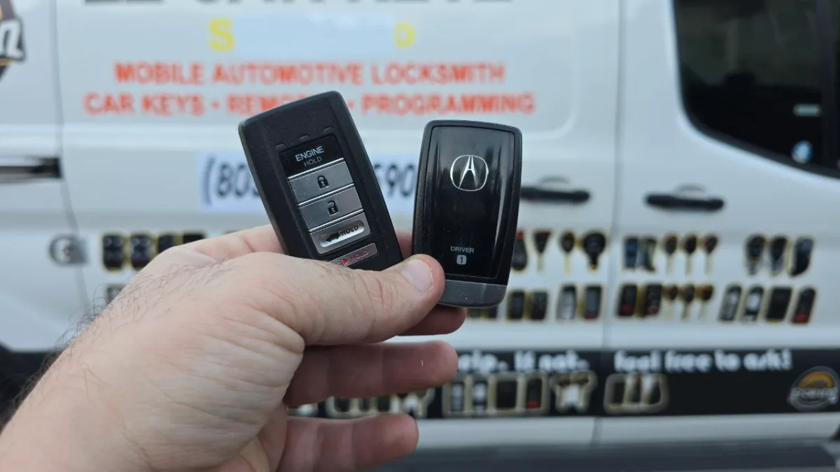 Affordable 2006 Acura MDX key replacement by EZ Car Keyz in Oxnard CA