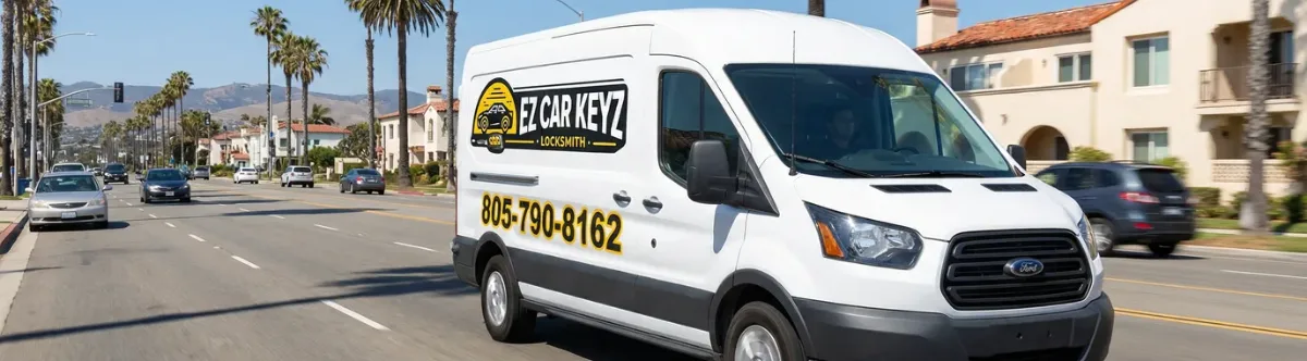 EZ Car Keyz mobile locksmith van