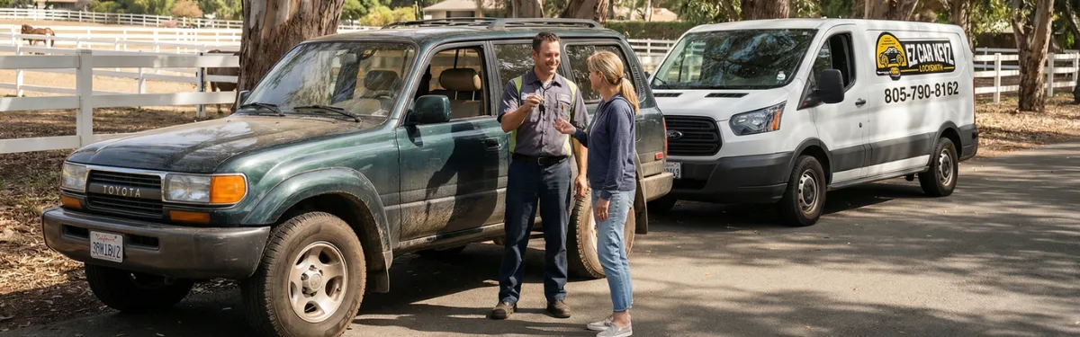 Quick response locksmith review for 2008 Acura MDX key - EZ Car Keyz Oxnard CA