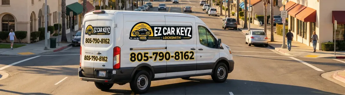 EZ Car Keyz mobile locksmith van