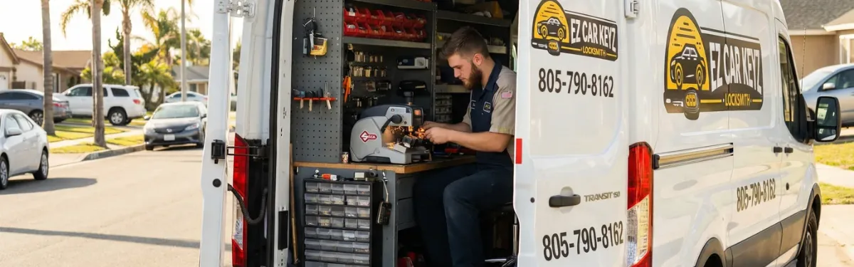 Same-day 2010 Acura MDX key fob replacement from EZ Car Keyz Oxnard CA