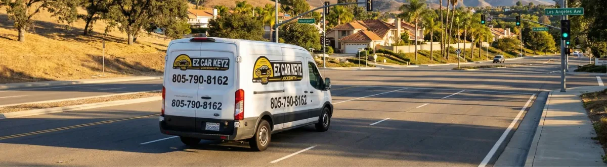 EZ Car Keyz mobile locksmith van