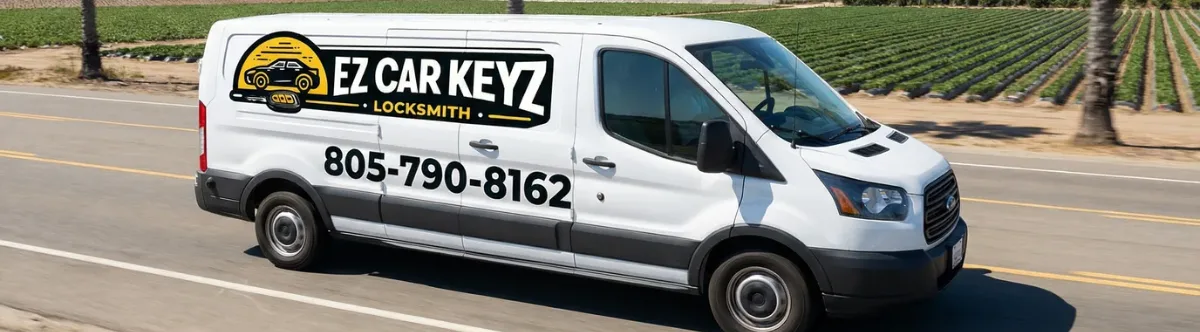 EZ Car Keyz mobile locksmith van