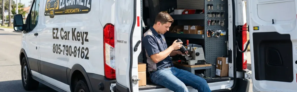 2015 Acura MDX replacement key fob with no original from EZ Car Keyz Oxnard CA