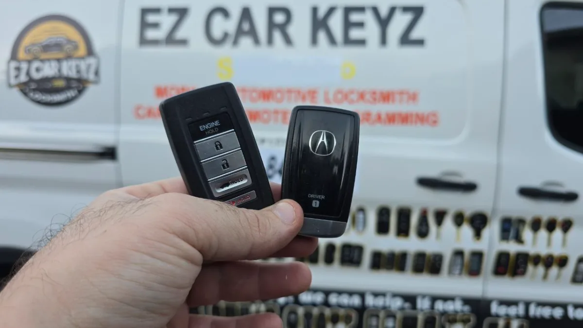 All keys lost service for 2016 Acura MDX by EZ Car Keyz Oxnard CA