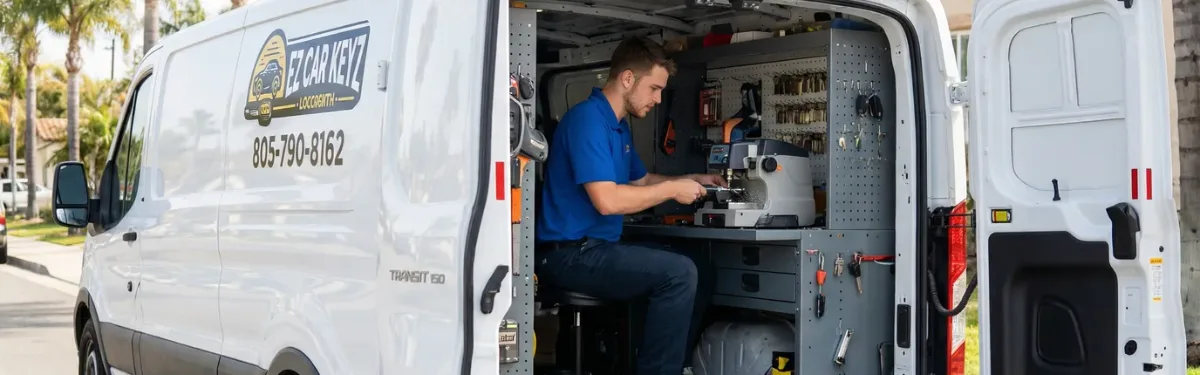 Emergency 2016 Acura MDX key fob made from scratch by EZ Car Keyz Oxnard CA