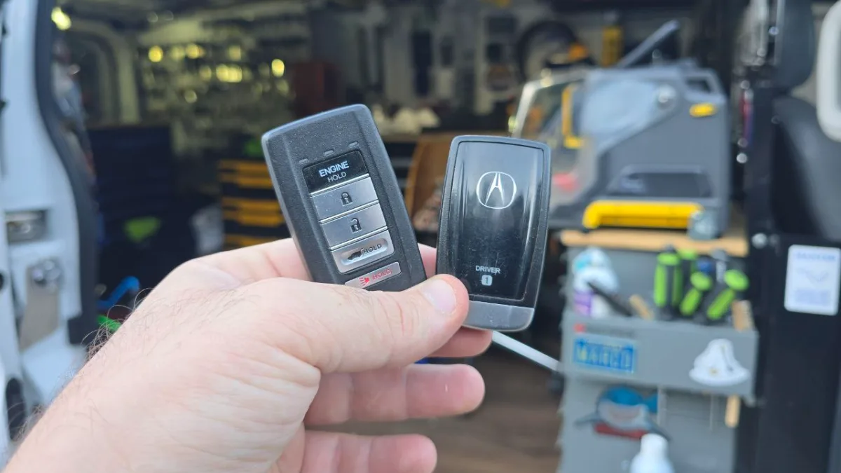 Lost 2018 Acura MDX key replacement by EZ Car Keyz in Oxnard CA