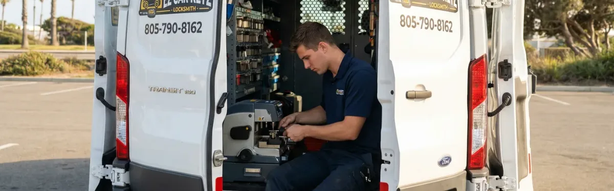 Emergency 2019 Acura MDX key fob made from scratch by EZ Car Keyz Ventura CA