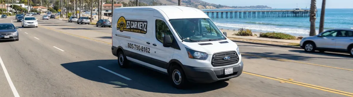 EZ Car Keyz mobile locksmith van